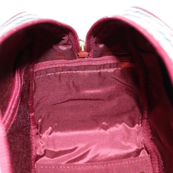 BURBERRY Nova Check Hand Bag Canvas Beige Gold Auth am8511V - Picture 12 of 16